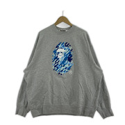 A BATHING APE スウェット・トレーナー ABC CAMO ロゴプリントスウェット(2XL)