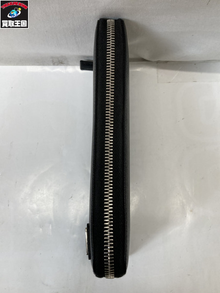 長財布 PRADA サフィアーノ トライアングル ジップアラウンド財布