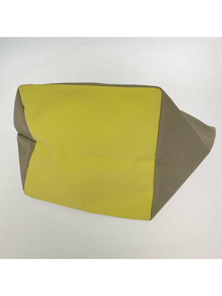 Herve Chapelier ソノ他バッグ NYLON TOTE ベージュ / イエロー