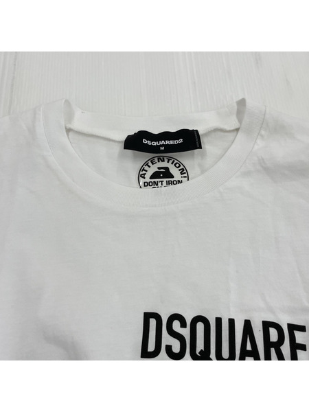 DSQUARED2/ICON Tシャツ/WHT/M/S79GC003
