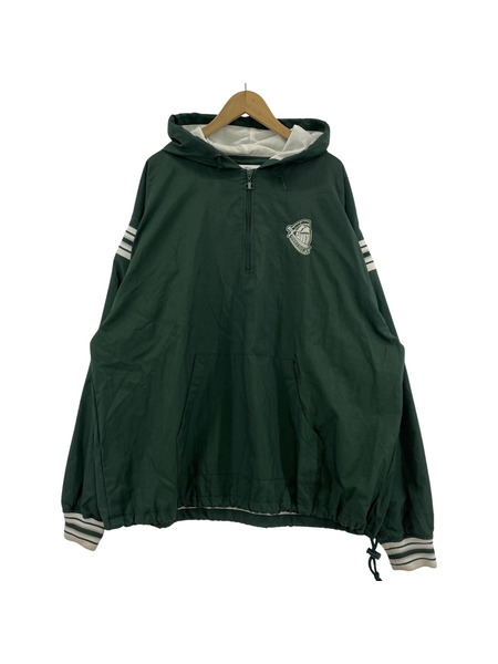 Champion WARRIORS アノラックパーカー (XL) グリーン