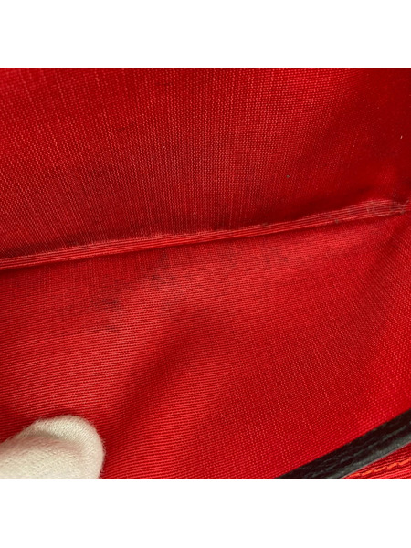 FRUTTI DI BOSCO 長財布 アートレザー/レッド