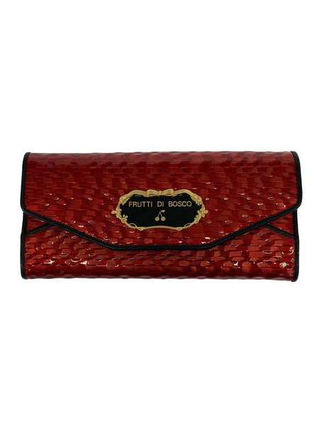 FRUTTI DI BOSCO 長財布 アートレザー/レッド