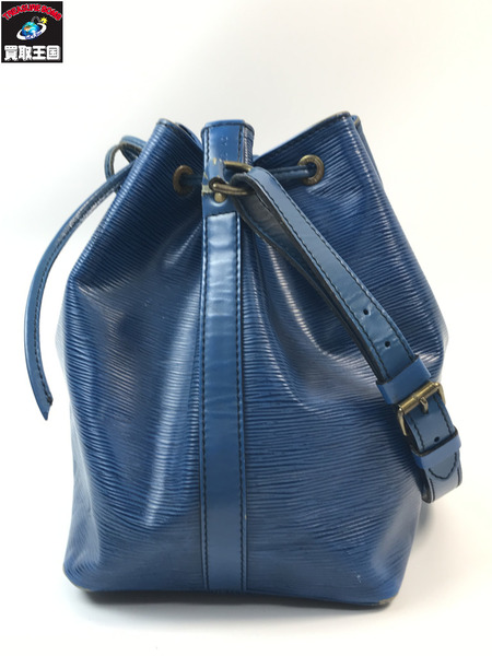LOUIS VUITTON ルイヴィトン LV M44105 プチノエ ショルダーバッグ エピ ブルー 青 