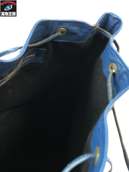 LOUIS VUITTON ルイヴィトン LV M44105 プチノエ ショルダーバッグ エピ ブルー 青 