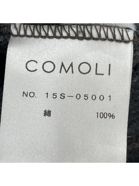 COMOLI/コットンTシャツ/2/15S-05001