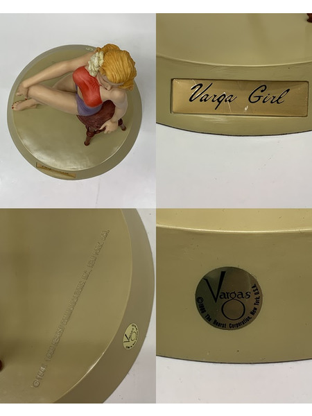 Hearst communications バーガ ガール フィギュア 開封品 アルベルト・バルガス ヴァーガス Alberto Vargas Varga Girls ピンナップガール