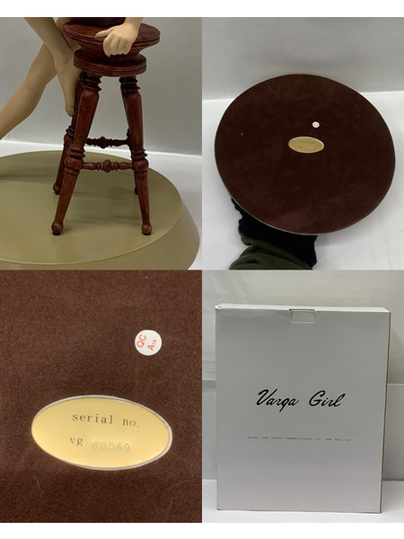 Hearst communications バーガ ガール フィギュア 開封品 アルベルト・バルガス ヴァーガス Alberto Vargas Varga Girls ピンナップガール