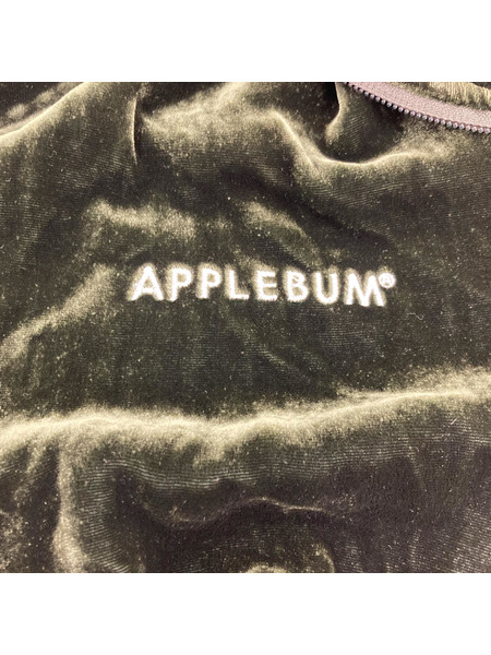 APPLEBUM×NAS Velour Track Jacket ベロアトラックジャケット XL 緑