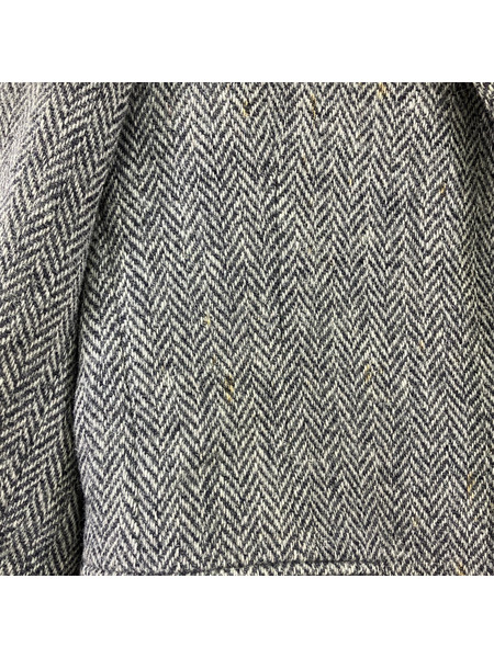 HARRIS TWEED テーラードジャケット・ブレザー coat tail 80S ヘリボーンストライプ