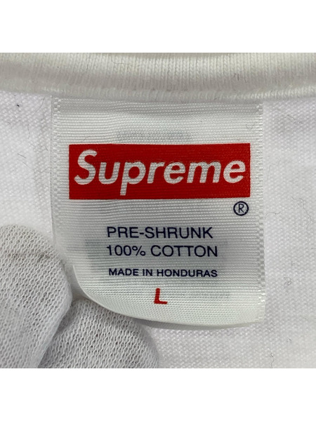 Supreme 半袖Tシャツ・カットソー split tee ホワイト L