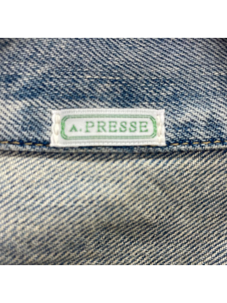 A PRESSE 23AW 1st Type Denim Jacket 46 23AAP-01-22H
