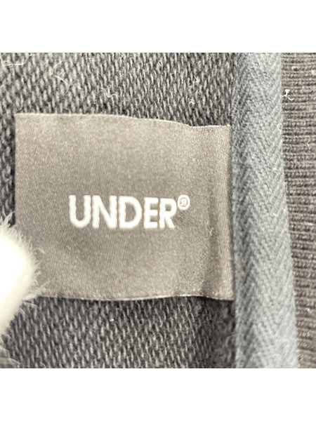 Ron Herman スウェット・トレーナー UNDER R エンブロイダリーロゴ 黒 (M)