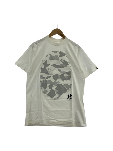 A BATHING APE COLOR CAMO APE FACE Tee/M