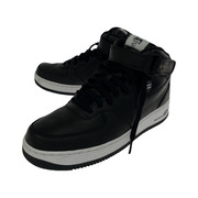 Stussy × Nike Air Force 1 Mid Black/Black (28cm)