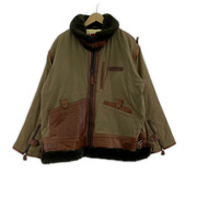 OLD・VINTAGE フライトジャケット LUCKY STRIKE 50TH ムートン切替フライトジャケット