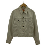 Levi's WHITE LEVI'S JACKETS トラッカージャケット イタリア製 白