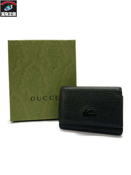 GUCCI/三つ折り財布/BLK[値下]