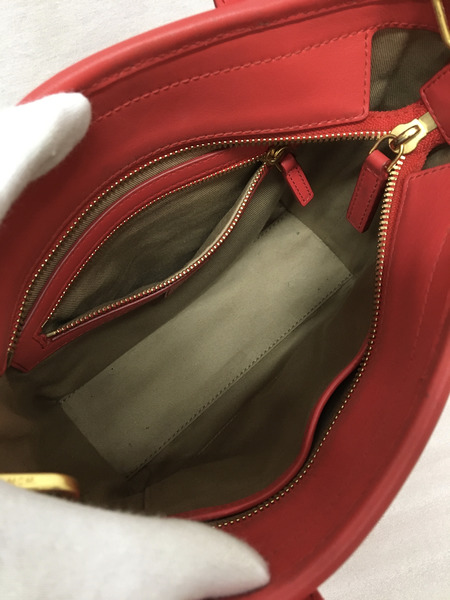 MCM 2WAY　ハンドバッグ　 赤