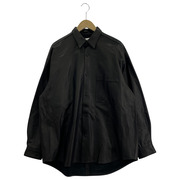 graphpaper Sheep Leather Oversized Shirt 1 ブラック GM213-50062