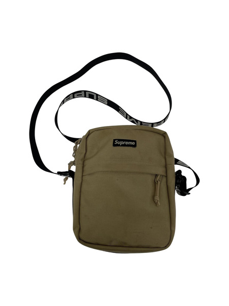 Supreme 18SS CORDURA Shoulder Bag/ベージュ