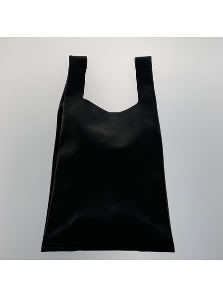 BLACK COMME des GARCONS 1B-K201 ラバートート 黒