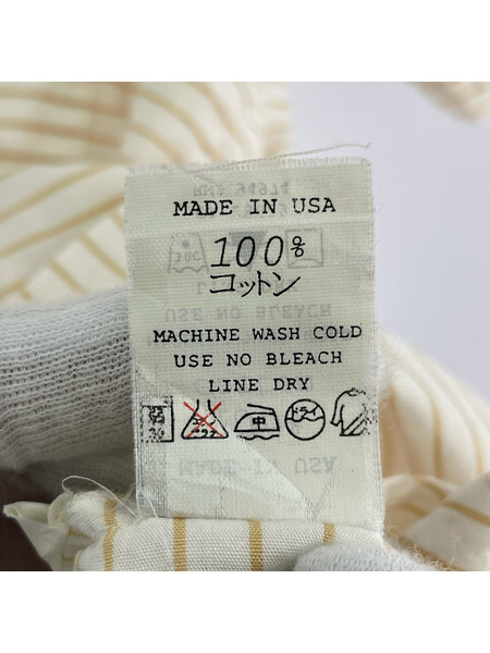 STUSSY 半袖シャツ 90s USA製 ボーダーシャツ L