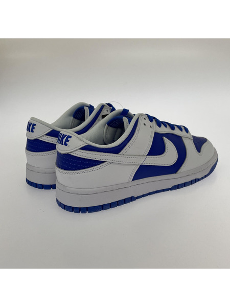 NIKE Dunk Low Retro Racer Blue and White 27.5cm