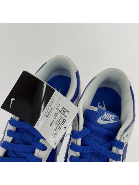 NIKE Dunk Low Retro Racer Blue and White 27.5cm