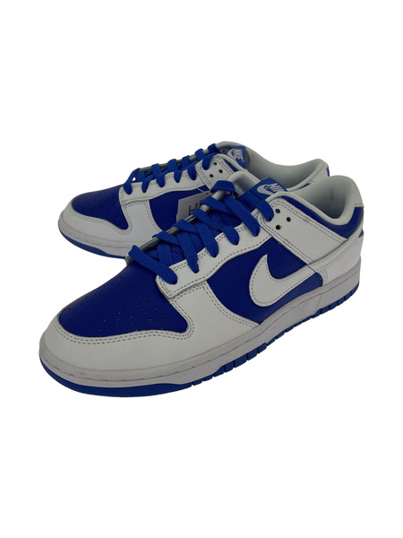 NIKE Dunk Low Retro Racer Blue and White 27.5cm