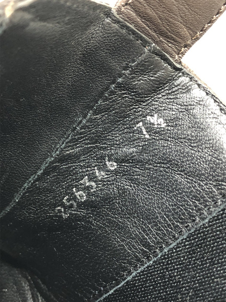 GUCCI サイドゴアブーツ vibram (7 1/2) 靴 ※Vibram（ビブラム）ソール貼付あり
