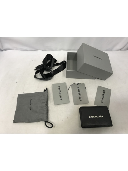 コンパクトウォレット BALENCIAGA 三つ折り財布