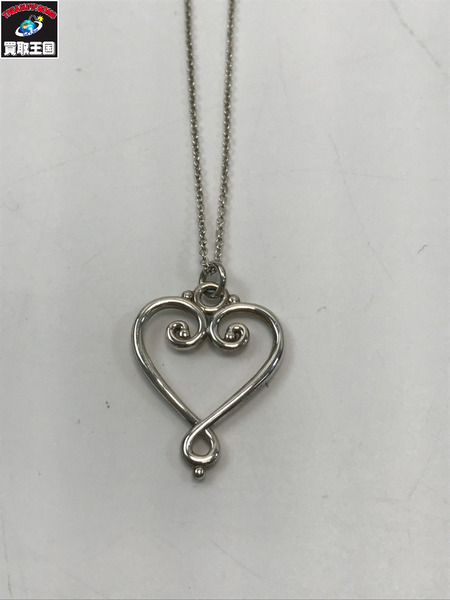 Tiffany＆Co.ティファニー  ヴェネチア ゴルドーニ ハート ネックレス パロマピカソ シルバー925