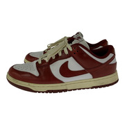 NIKE スニーカー WMNS Dunk Low PRM Team RED & WHT 27.5cm