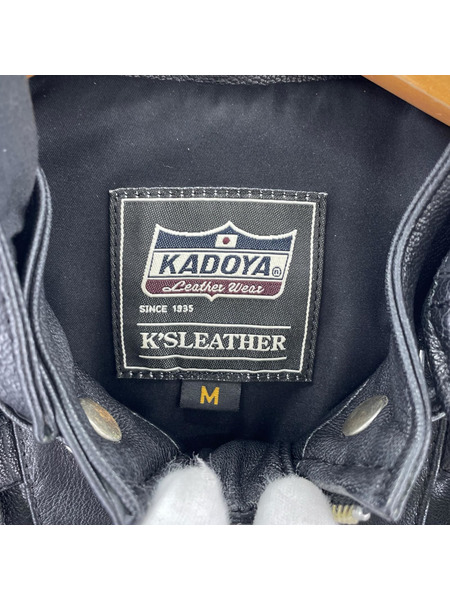 レザージャケット KADOYA EURO CAPP レザージャケット (M)