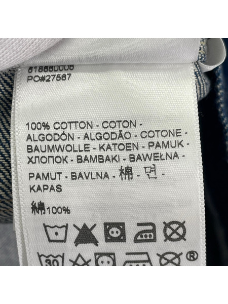 LEVI'S VINTAGE CLOTHING USA製 1880復刻 プリーツ デニムジャケット L