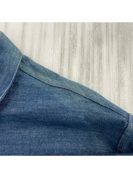LEVI'S VINTAGE CLOTHING USA製 1880復刻 プリーツ デニムジャケット L