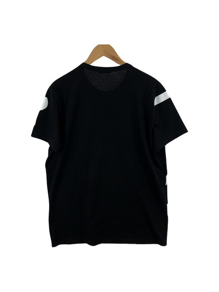 MONCLER S/Sロゴカットソー BLK (L)