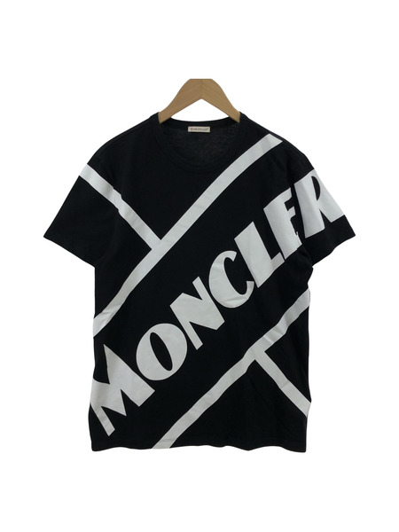 MONCLER S/Sロゴカットソー BLK (L)