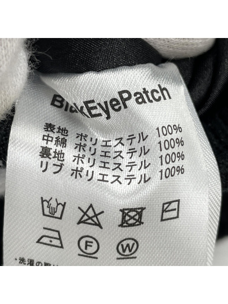 BLACK EYE PATCH 24AW ファージップパーカー M ブラック