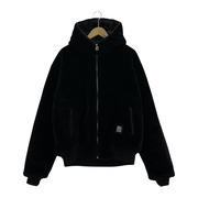 BLACK EYE PATCH 24AW ファージップパーカー M ブラック