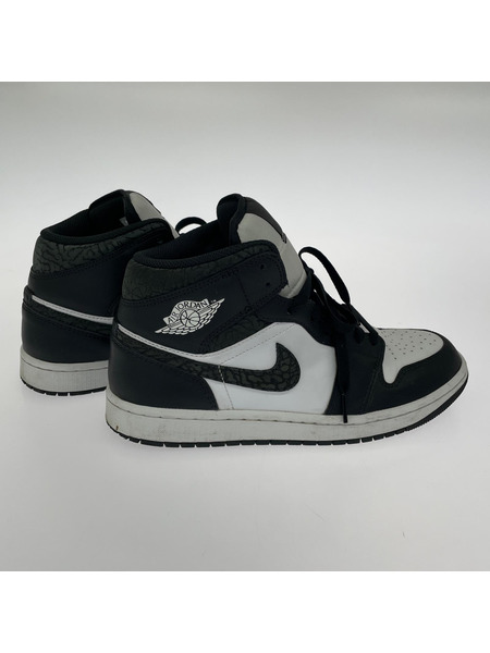 NIKE スニーカー AIR JORDAN 1 MID SE ELEPHANT 26.5cm