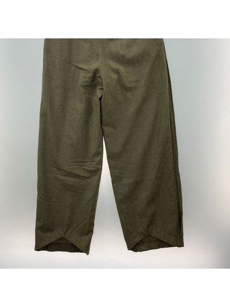 NICENESS 24AW SCHENKER ガングラブチェック スラックス L ベージュ系