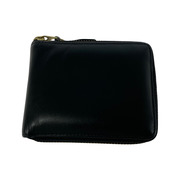 COMME des GARCONS コンパクトウォレット レザーラウンドファスナー 黒 SA7100