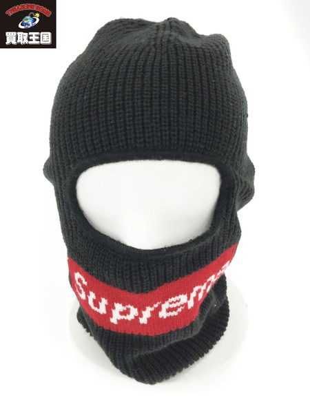 Supreme NEWERA 21AW box logo balaclava 目出し帽 BLK[値下]