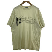 OLD・VINTAGE HUGO PRATT CORTO MALTESE イタリアンコミック Tシャツ 黄 XL