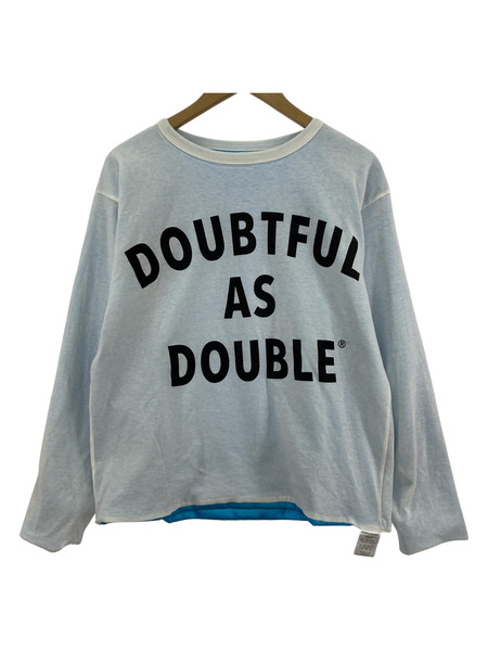 DOUBTFUL AS DOUBLE DD01CS009 リバーシブル LSカットソー S