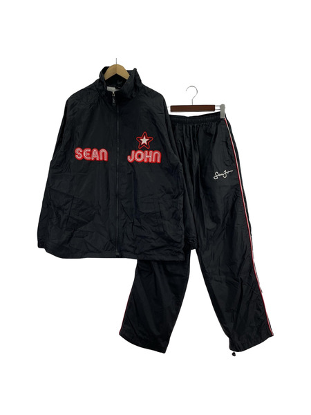 セットアップ Sean John ナイロンセットアップ/黒[値下]