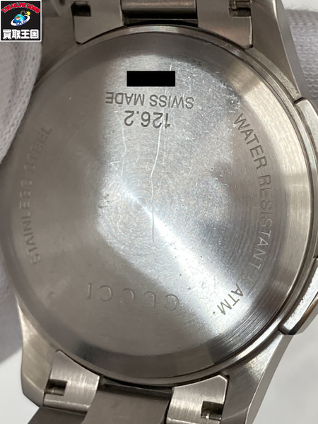 グッチ/Gタイムレス/126.2/電池交換 メンズQZ