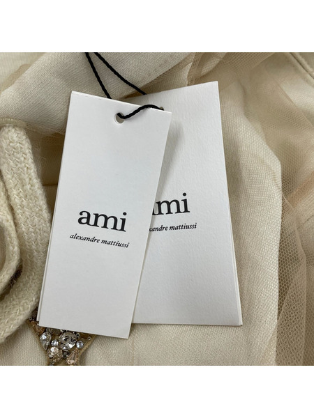 AMI paris パーカー ami de coeur エンブロイダリー (L)